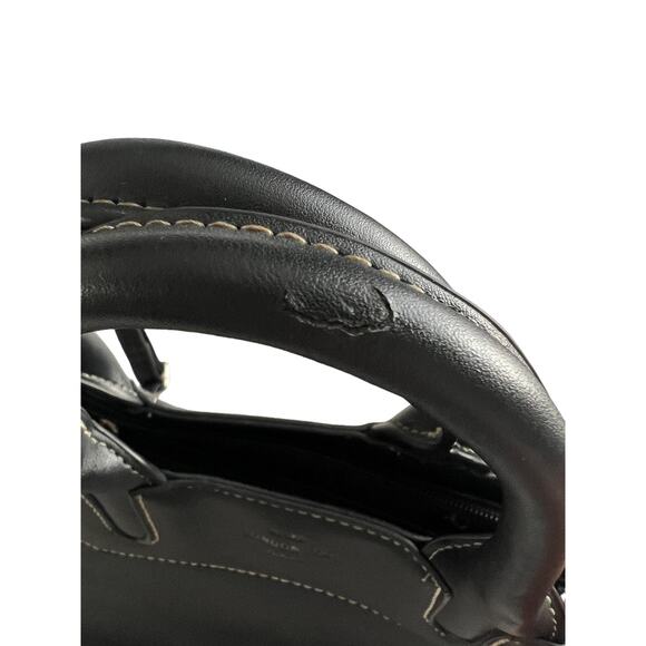 London fog Belmont satchel in black - Picture 10 of 10